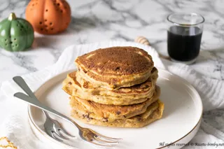 Pancake con zucca e gocce di cioccolato Bimby